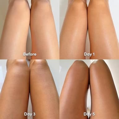 Coco & Eve Sun-kissed Gradual Tanning Lotion - Natural Sunless Moisturizing Tanner with 72H Hydration & Streak-Free, Buildable Glow. Skincare-Infused with Antioxidants and Hyaluronic Acid (6.76 fl oz) - Image 6