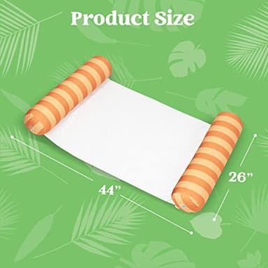 Sloosh 3 Pack Multi Purpose Swimming Pool Hammock, Inflatable Pool Floats for Outdoor, Beach, Water Lounges Pool Accessories (Saddle, Lounge Chair, Hammock, Drifter) - Image 6