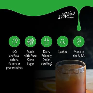 DaVinci Gourmet Honey Syrup, 25.4 Fluid Ounces (Pack of 4) - Image 4