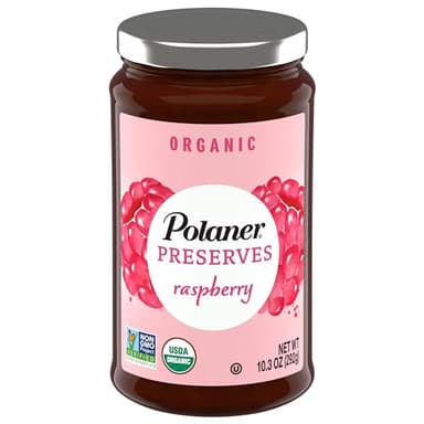 Polaner Organic Preserves, Raspberry, 10.3 Ounce - Image 1
