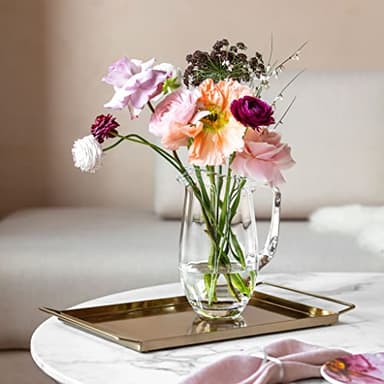 Villeroy & Boch Rose Garden Pitcher, 1.5 Liter, Crystal Glass - Image 3