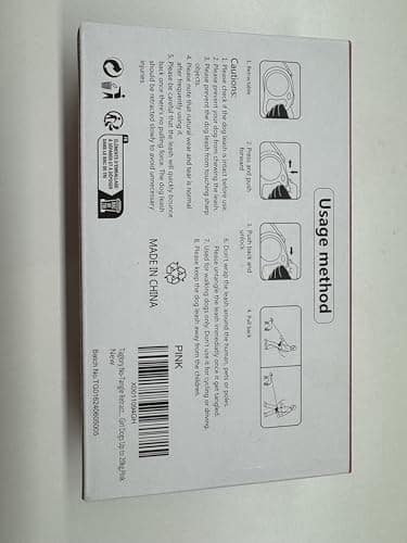 Taglory Retractable Dog Leash, 16ft No Tangle Leash Retractable for Small Medium Dogs Up to 44 lbs, One-Handed Brake, Pause, Lock, Pink - Image 8