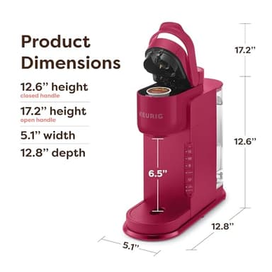 Keurig K-Express Single Serve K-Cup Pod Coffee Maker, 3 Brew Sizes, Strong Button Feature, 42oz Removable Reservoir, Island Berry - Image 7