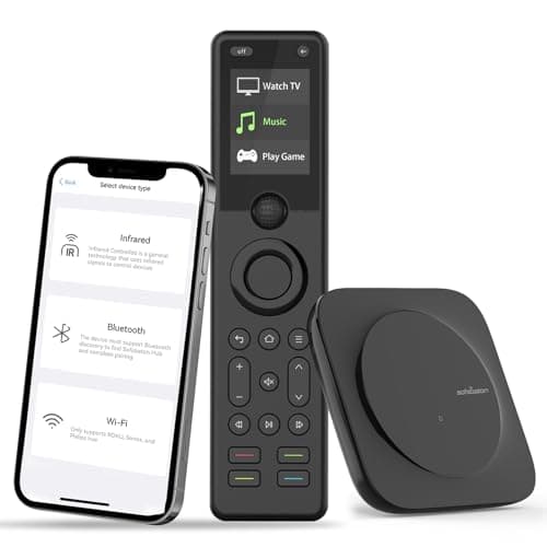 SofaBaton X1S Universal Remote with Hub, Universal Remote Control with One Touch Activities, Customize SofaBaton APP, Compatible with 60 Devices, Compatible with Alexa Google Assistant, Raise to Wake - Image 1