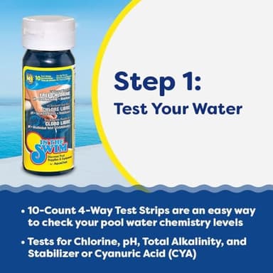 In The Swim Pool Super Opening Chemical Start Up Kit - Above Ground and In-Ground Swimming Pools - Up to 35,000 Gallons - Image 2