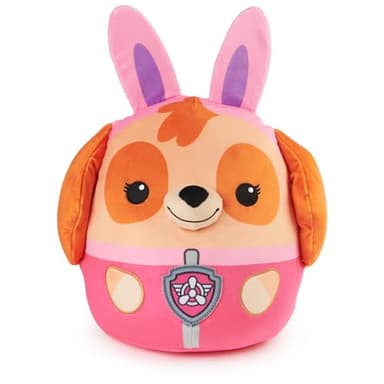 PAW Patrol Easter Bunny Skye Squish Plush, Official Toy from The Hit Cartoon, Special Edition Squishy Stuffed Animal for Ages 1 and Up, 12” - Image 1