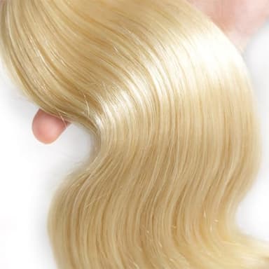613 Human Hair Bundles Body Wave Blonde Bundles 100% Unprocessed 12A Grade Brazilian Virgin Human Hair 613 Hair Extensions for Women 24 Inch - Image 5