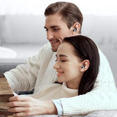 kurdene Wireless Earbuds Bluetooth 5.3 in Ear Buds Light Weight Headphones,Deep Bass Sound,Built in Mics Headset,Clear Calls Earphones for Sports Workout - Image 8