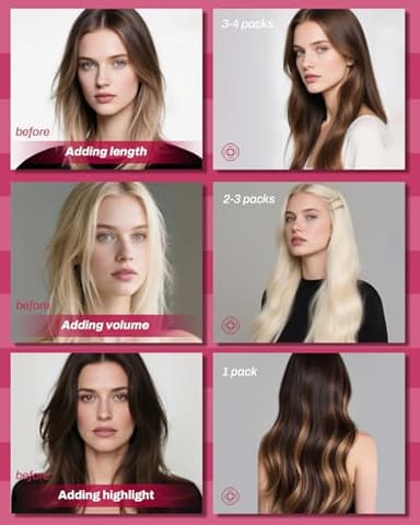 Moresoo Micro Beads Hair Extensions Human Hair White Blonde Hair Extensions Micro Loop Human Hair Microlink Extensions for Wedding 50G/50S 18 Inch - Image 4