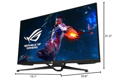 ASUS ROG Swift 38” 4K HDMI 2.1 HDR DSC Gaming Monitor (PG38UQ) - UHD (3840 x 2160), 144Hz, 1ms, Fast IPS, G-SYNC Compatible, Speakers, FreeSync Premium Pro, DisplayPort, DisplayHDR600, 98% DCI-P3 - Image 15