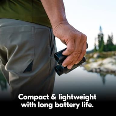 Nikon STABILIZED 12x25 Binocular | Optical Image Stabilization Delivers a Clear, Blur-Free View and Reduces Eye Strain with 12x Magnification - Image 6