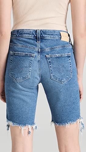 AG Jeans Women's Nikki Mid Rise Relaxed Skinny Short, 19 Years Afterglow, Numeric_28 - Image 3