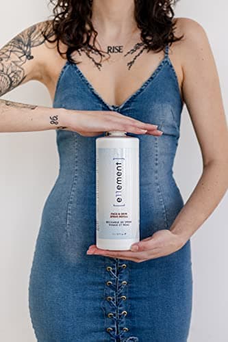 Hypochlorous Acid Spray - 1 L Refill – Acne Prone Skin – Eczema - Tattoo Aftercare – Piercing Aftercare – Saline Toner – Facial Cleanser – Lash Cleanser - All Natural Face and Skin Spray - e11ement - Image 4