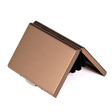 EASTNIGHTS RFID Credit Card Holder Metal Wallet Stainless Steel Credit Card Protector Case Business Card Holder for Men or Women - Image 9