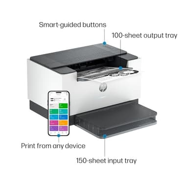 HP Laserjet M207dw Laser Wireless Printer, Black and White, Duplex, Best for Office - Image 4