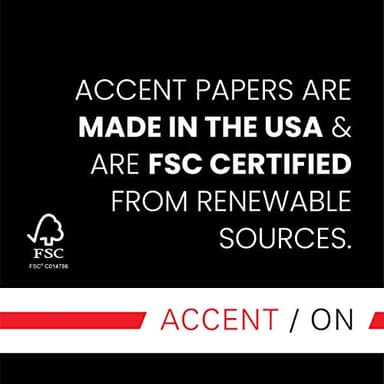 Accent Opaque White Printer Paper, 11” x 17” 40lb Bond/100lb Text Copy Paper – 250 Sheets (1 Ream) – Premium Smooth Finish Computer Paper, 97 Bright, 148gsm – Multipurpose White Copy Paper – 188081R - Image 7