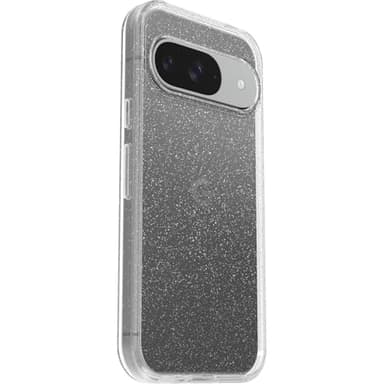 OtterBox Google Pixel 9 & 9 Pro Symmetry Series Clear Case - Stardust (Clear/Glitter), Ultra-Sleek, Wireless Charging Compatible, Raised Edges Protect Camera & Screen - Image 3