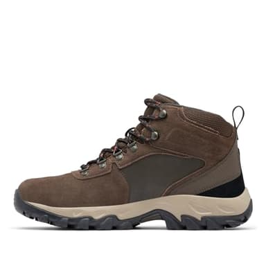 Columbia Mens Newton Ridge Plus II Suede Waterproof, Cordovan/Spice, 10.5 - Image 7