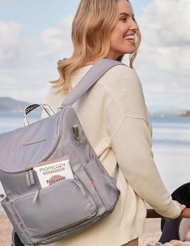 Momcozy Natural Breast Pump Wipes for Pump Parts Cleaning On-the-go, 30 Count (Pack of 3), Flash Clean & Resealable Pump Wipes - Image 9