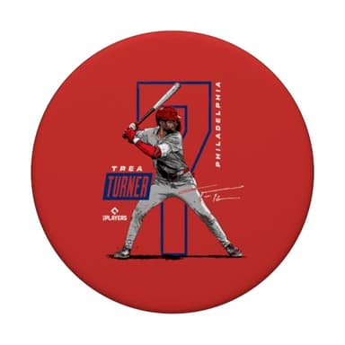 Trea Turner | Philadelphia Baseball Players | MLBTUR3002 PopSockets Adhesive PopGrip - Image 3