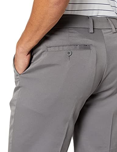 Amazon Essentials Men's Classic-Fit Stretch Golf Pant (Available in Big & Tall), Grey, 33W x 32L - Image 4