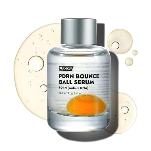 FRANKLY Salmon PDRN Bounce Ball Serum – PDRN Salmon DNA Serum for Plumping, Firming & Glass Skin | Glowing skin Booster | Lightweight, Non-Sticky Korean Skincare | 1.01 fl oz - Image 1