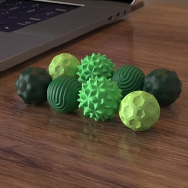 Magnetic Balls Fidget Toy - 8pcs Sensory Attraction Stress Balls with Silicone Shell for Adults to Calm Restless Hands Anxious Mind, Fidget Magnet Balls Desk Toy for Office Stress Anxiety Relief - Image 3