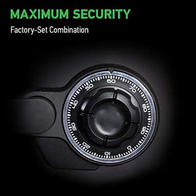 SentrySafe Black Fireproof Waterproof Floor Safe with Dial Combination Lock for Home or Office, 2.05 Cubic Feet, SFW205CWB - Image 4
