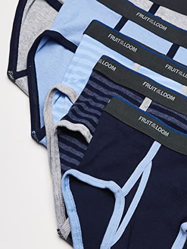 Fruit of the Loom boys Fashion (Pack 5) briefs underwear, Stripes and Solids, Small US - Image 2