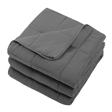 Weighted Blanket for Adults 20lbs, 80"x87", King Size Cooling Heavy Throw Blanket for 130-220lbs, Microfiber Soft Thick Big Blankets Weighted Comforter Breathable Gift for Sleeping, Grey - Image 7