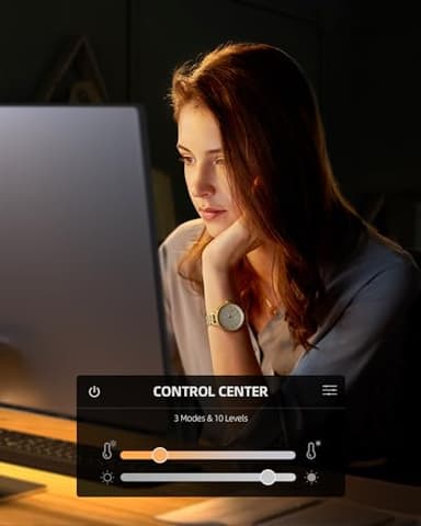 Weilisi 10.2" Desk Ring Light with Stand for Video Call, Ring Light for Desk with Clamp, 360° Rotate & Flexible Height Desk Light, Adjust Arm Desk Lamp for Home Office, Podcast, Gaming, Recording - Image 6