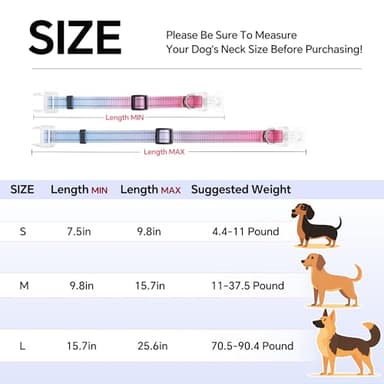 LED Smart QR Code Dog Collar - Lost at Night Collar Showing Details of Owner and pet - Durable, Adjustable, Soft - Rose red Suitable for Small, Medium and Large Dogs - Image 7