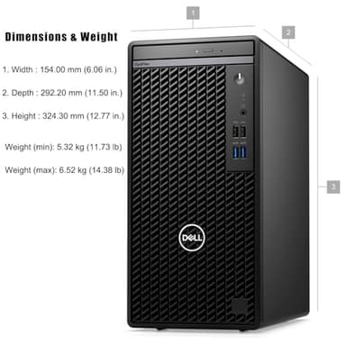 Dell OptiPlex 7010 Tower 7000 Business Desktop Computer, 12th Gen Intel Hexa-Core i5-12500 (Beat i7-11700), 16GB DDR4 RAM, 512GB PCIe SSD, DVDRW, WiFi Adapter, RJ-45, Keyboard & Mouse, Windows 11 Pro - Image 7