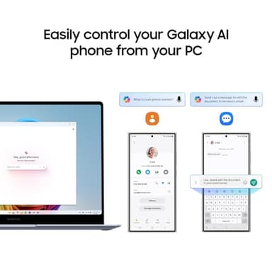 SAMSUNG 15” Galaxy AI Book4 Edge PC Laptop Computer, Snapdragon X Plus Processor, Live Captions, FHD LED Anti-Glare Display, Long-Lasting Battery, 2024 Version, NP750XQA-KB2US - Image 3