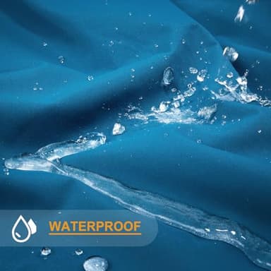 CAMEL CROWN Men's Waterproof Jacket Rain Coat Windbreaker Hooded for Outdoor Hiking Climbing Traveling - Image 6