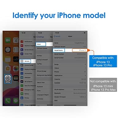 JETech Privacy Screen Protector for iPhone 16e 2025, iPhone 13/13 Pro 6.1-Inch, Anti Spy Tempered Glass Film, 2-Pack - Image 5