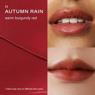 Melixir Vegan Lip Butter (12 Colors), Hydrating Tinted Lip Balm Stick, Bee-Free, Petrolatum-Free, Plant-Based, Moisturizes Dry & Chapped Lips With Shea Butter, Sheer, Natural Finish - #11 Autumn Rain - Image 3