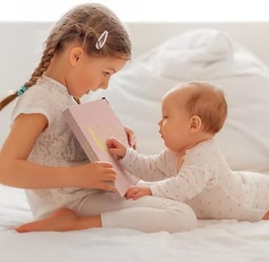 Keepsake Baby Memory Book for Boys and Girls – Timeless First 5 Year Baby Book – Neutral Journal Scrapbook or Photo Album - Record a Milestone for Every Event from Birth to Age 5 - Image 5