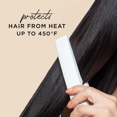 Hair Food Coconut & Argan Oil Heat Protectant Leave-In Spray for All Hair Types, 450°F Heat Protection, Sulfate-Free, Paraben-Free, Dye-Free, Alcohol-Free, Adds Shine, 6.4 Fl Oz - Image 4