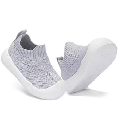 Engtoy Baby Shoes & Socks - Non-Slip Breathable Slippers with Soft Rubber Sole - Baby Boys & Girls Slip On Sneakers - Image 4