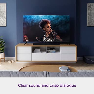 Roku TV Wireless Soundbar, Soundbar Exclusively for RokuTV with Enhanced Stereo Sound, Clear Dialogue, and Simple Wireless Setup - Image 4