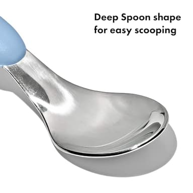 OXO Tot On-The-Go Fork and Spoon Set - Dusk - Image 4