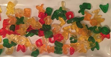 HARIBO Gummi Candy, Alphabet Letters, 5 oz. Bag (Pack of 12) - Image 6
