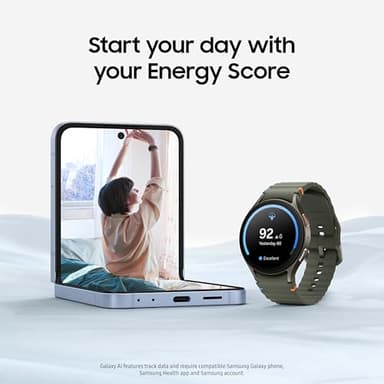 Samsung Galaxy Watch 7 40mm Bluetooth AI Smartwatch w/Energy Score, Wellness Tips, Heart Rate Tracking, Sleep Monitor, Fitness Tracker, 2024, Cream [US Version, 1Yr Manufacturer Warranty] - Image 4