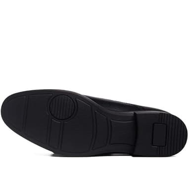 Marc Joseph New York Mens Hands Free Slip On Business Formal Classic Captoe Oxfords Dress Shoes for Men Black 10.5 - Image 4