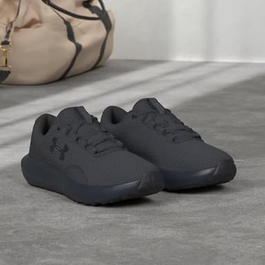 Under Armour Men's Charged Surge 4, (002) Black/Black/Black, 10.5, US - Image 2