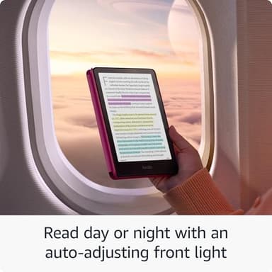 Amazon Kindle Colorsoft Signature Edition 32GB (newest model) – With color display, auto-adjusting front light, wireless charging, and long battery life - Metallic Black - Image 4