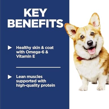 Hill's Science Diet Adult 1-6, Adult 1-6 Premium Nutrition, Small Kibble, Dry Dog Food, Chicken & Barley, 5 lb Bag - Image 4