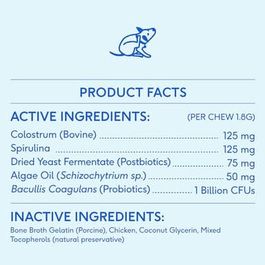 Native Pet Dog Allergy Chews - Dog Allergy Relief with Probiotics and Colostrum for Itchy Skin Relief to Support Seasonal Allergy and Healthy Immune System - All Natural Anti-Histamine - 120 Chews - Image 5