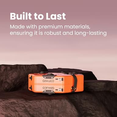 Cofiyard Propane 2 Burner Camping Stove with Carrying Bag, Portable Folding Gas Stove for Camping, Backpacking Camp Stove for Outdoor Cooking, With 17,000 BTU Adjustable Burners for BBQ, Tailgating - Image 5